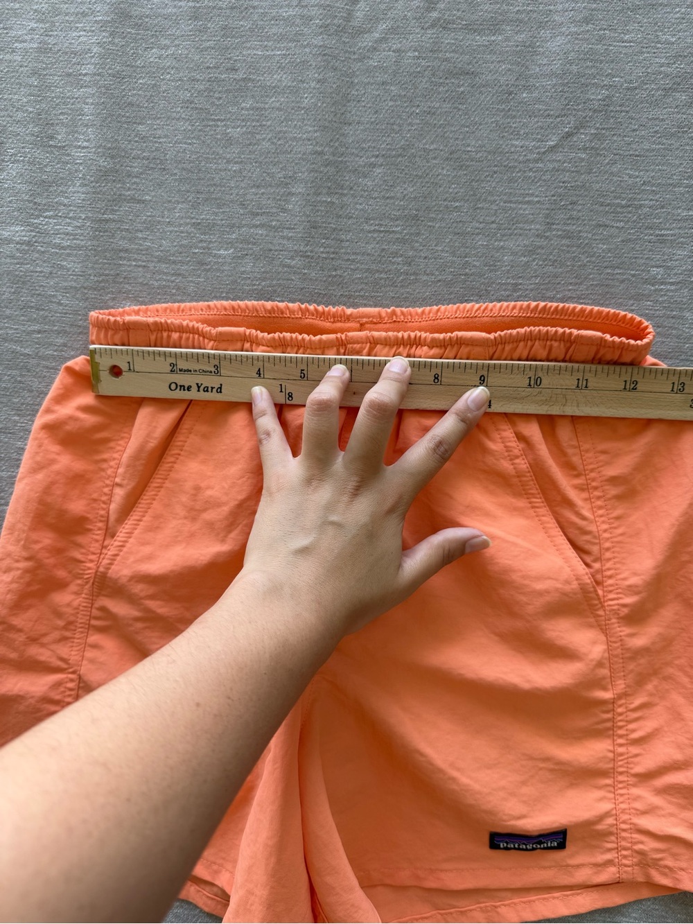 Patagonia Baggies 5” Shorts XXS Tigerlily Orange NWT NetPlus Relaxed Fit - Picture 11 of 11